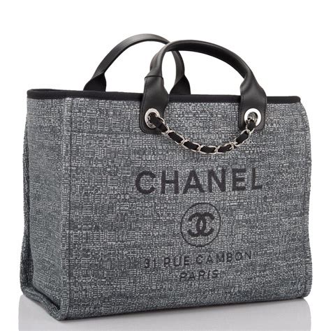 chanel deauville tote discontinued|Chanel deauville tote for sale.